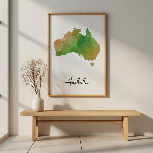 Australia Print