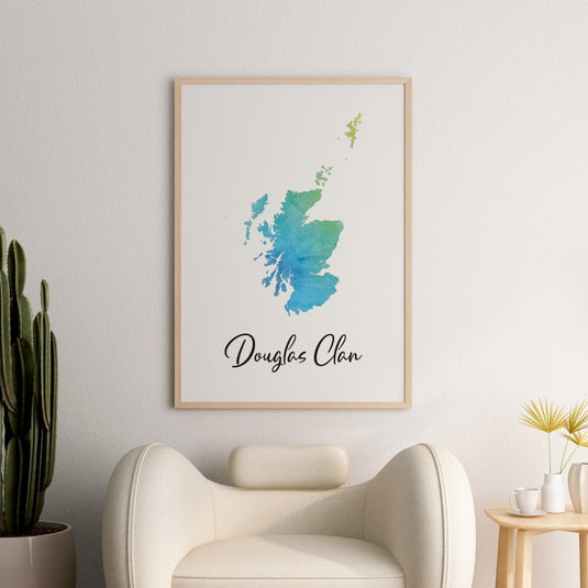 Personalised Single Location Vertical Print